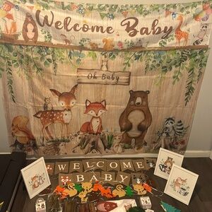 Oh Baby- Forrest Friends Decorations